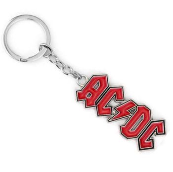 AC/DC Metal Keyring