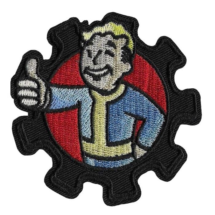 Fallout Vault Boy Iron on Patch