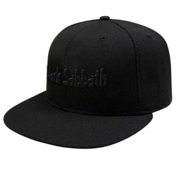 Black Sabbath Snapback with Logos and Demons Brim