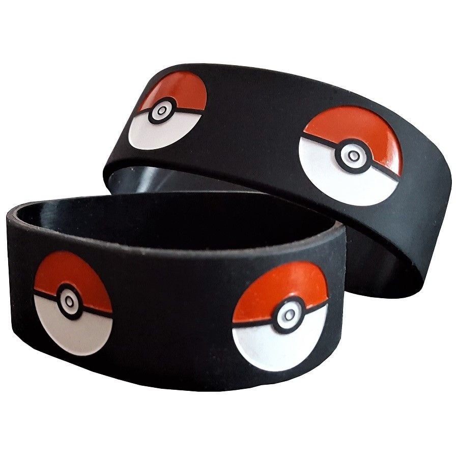 Pokemon Pokeball Silicon Rubber Wristband