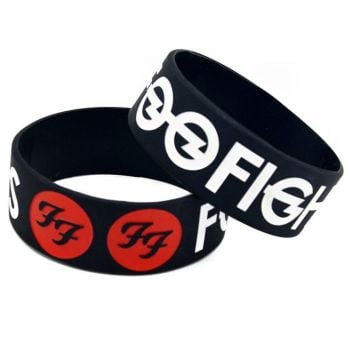 Foo Fighters Silicon Rubber Wristband