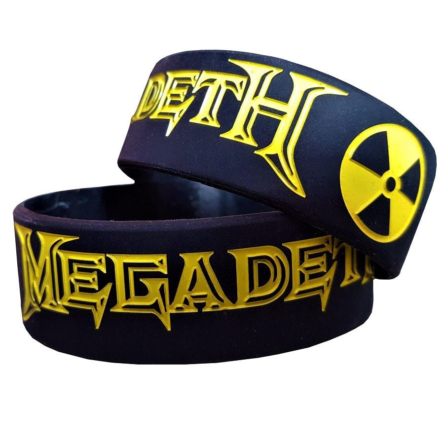 Megadeath Silicon Rubber Wristband