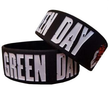 Green Day Silicon Rubber Wristband