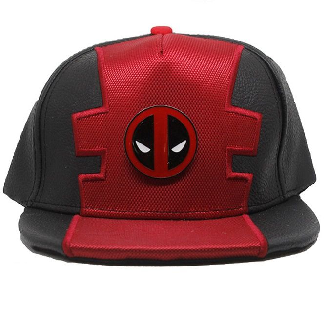 Deadpool PU Leather Snapback