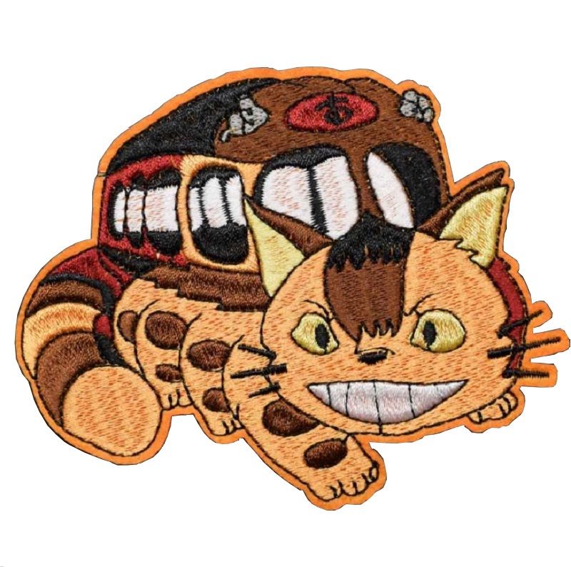 Gatobus Iron on Patch