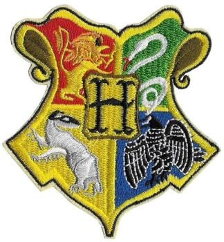 Hogwarts Crest Iron on Patch