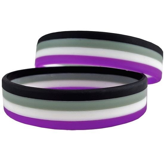 Asexual Silicon Rubber Wristband