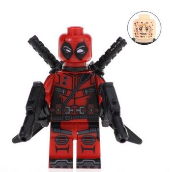 Deadpool Building Block Minifigure