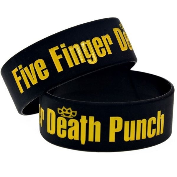 Five Finger Death Punch Silicon Rubber Wristband