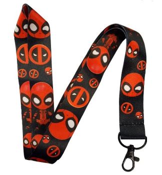 Cartoon Deadpool Lanyard
