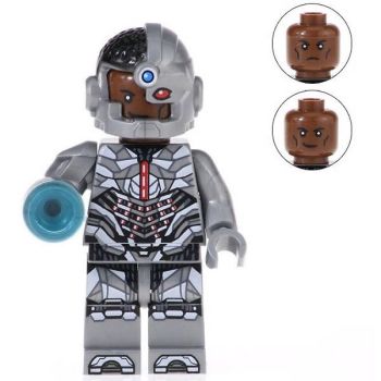 Cyborg Building Block Minifigure