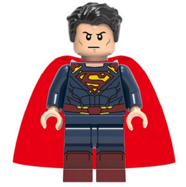 Superman Building Block Minifigure