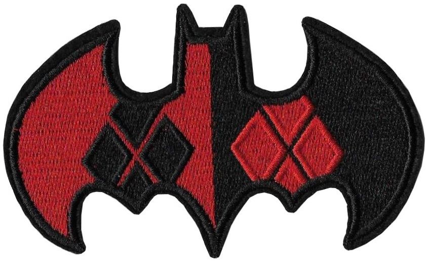 Harley Quinn Batman Logo Iron on Patch