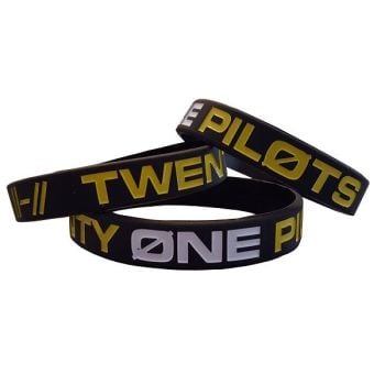 Twenty One Pilots Silicon Rubber Wristband