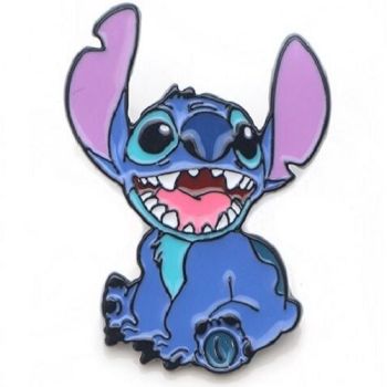 Stitch Enamel Lapel Pin Badge