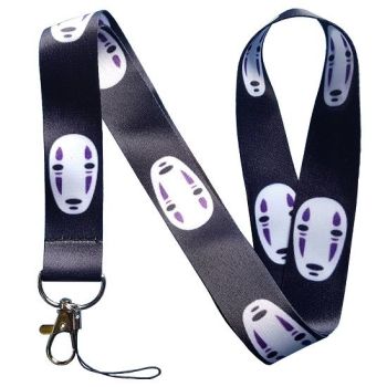 Spirited Away No Face Lanyard