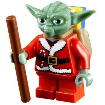 Yoda Father Christmas Building Block Minifigure