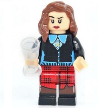 Dr Who Clara Building Block Minifigure