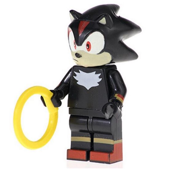 Shadow the Hedgehog Building Block Minifigure