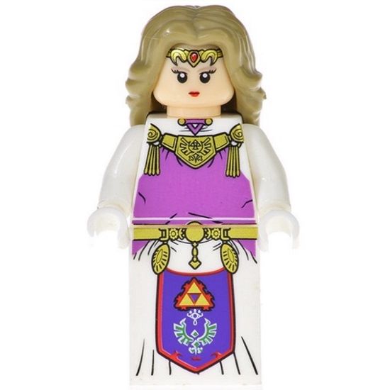 Princess Zelda Building Block Minifigure