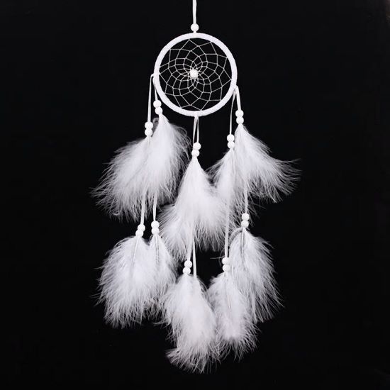 White Feathered Dreamcatcher