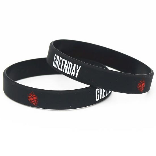 Green Day Silicon Rubber Wristband