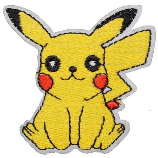 Pikachu Iron on Patch