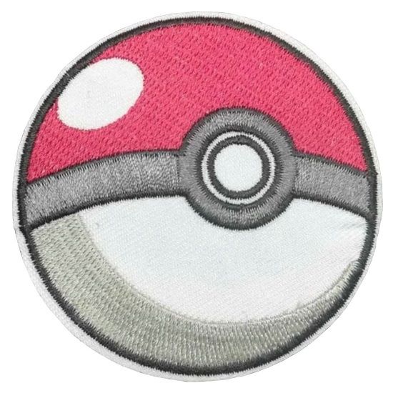 Pokeball Iron on Patch