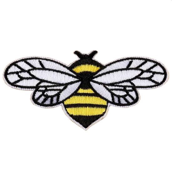 Bee Iron on Patch