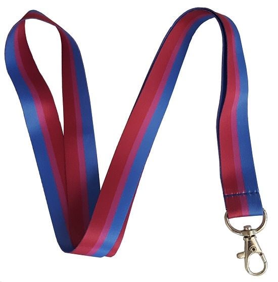 Bisexual Lanyard