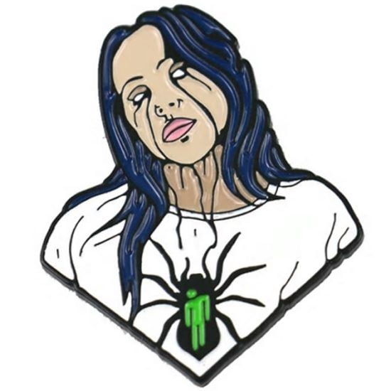 Billie Eilish  Enamel Lapel Pin Badge