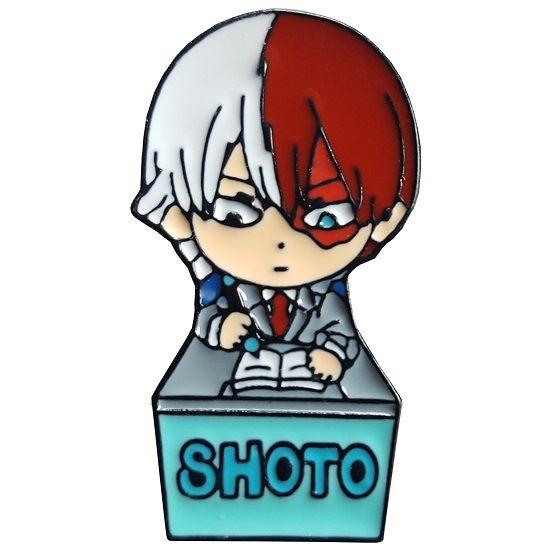 Shoto Todoroki Enamel Lapel Pin Badge