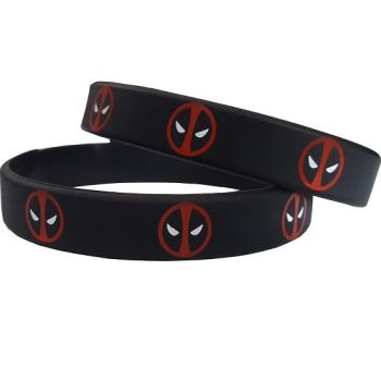 Deadpool Silicon Rubber Wristband