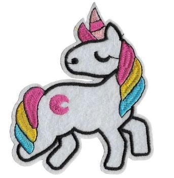 Pastel Unicorn Iron on Patch