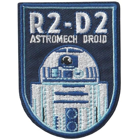 R2D2 Iron on Patch