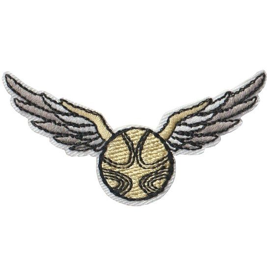 Golden Snitch Iron on Patch