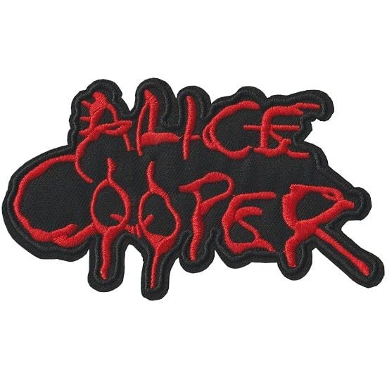 Alice Cooper Iron on Patch