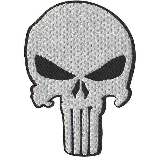 The Punisher Iron on Patch