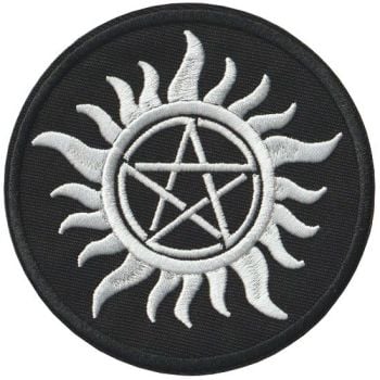 Supernatural Anti-Possession Pentagram Iron on Patch