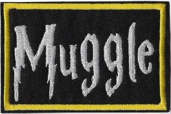 Harry Potter Muggle Iron on Patch