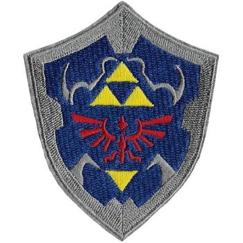 The Legend of Zelda Hylian Shield Iron on Patch