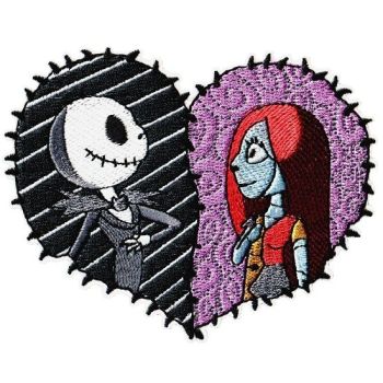 Nightmare Before Christmas Jack and Sally Patch