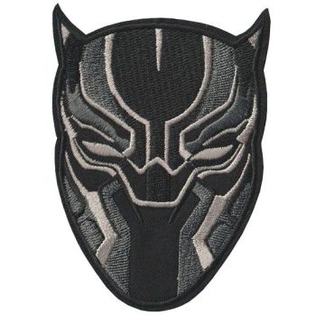 Black Panther Iron on Patch