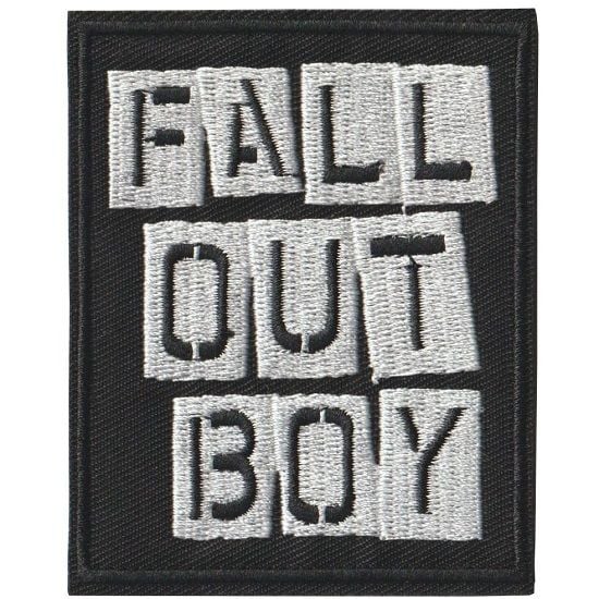 Fall Out Boy Iron on Patch