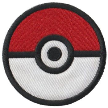 Pokeball Iron on Patch
