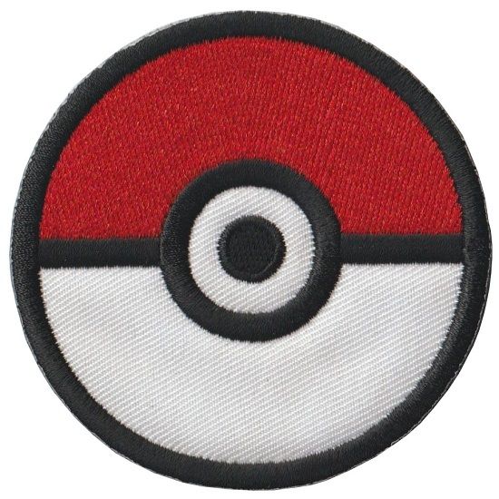 Pokeball Iron on Patch