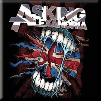 Asking Alexandria Metal Fridge Magnet