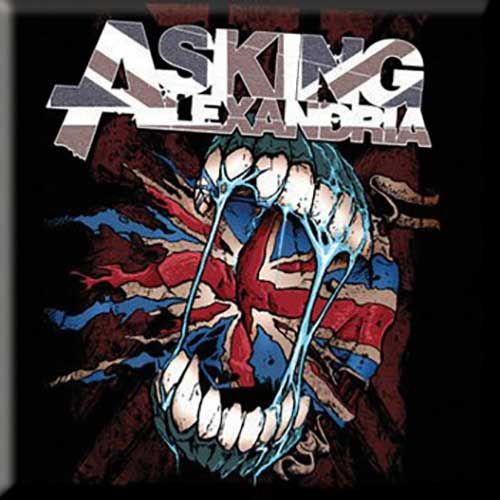 Asking Alexandria Metal Fridge Magnet