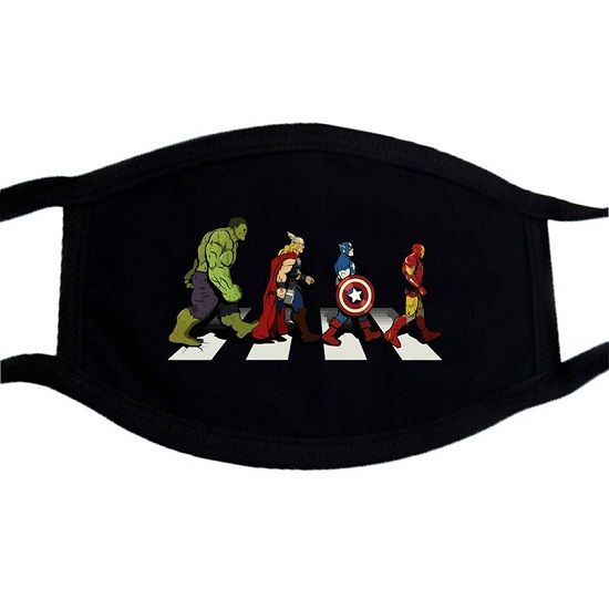 Avengers Crossing Face Mask