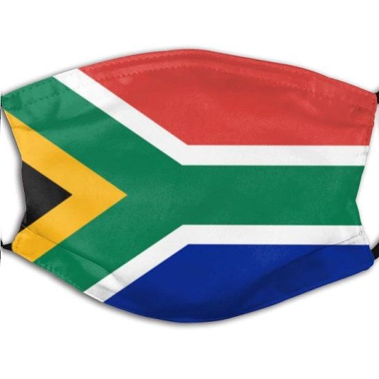 South Africa Flag Face Mask